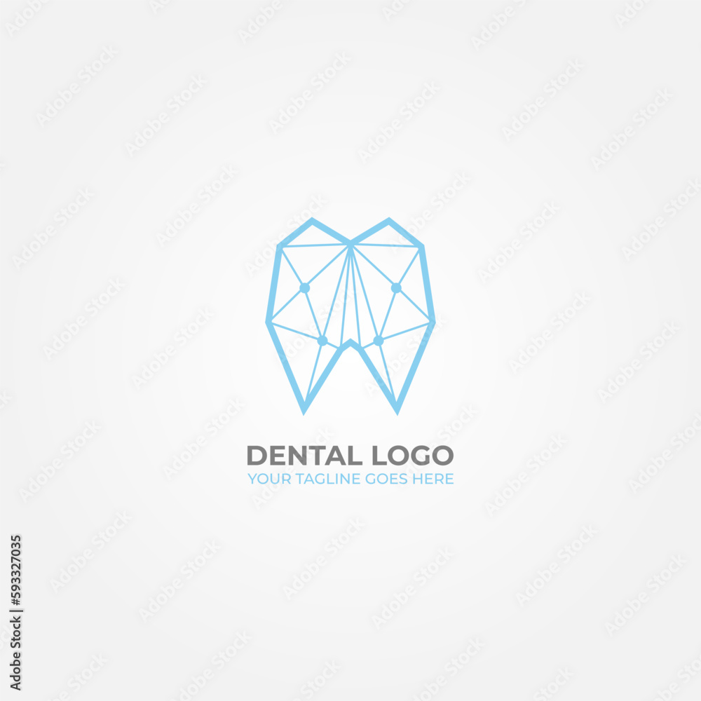 Minimalist and unique dental logo, perfect for your dental clinic business Minimalist and unique dental logo, perfect for your dental clinic business