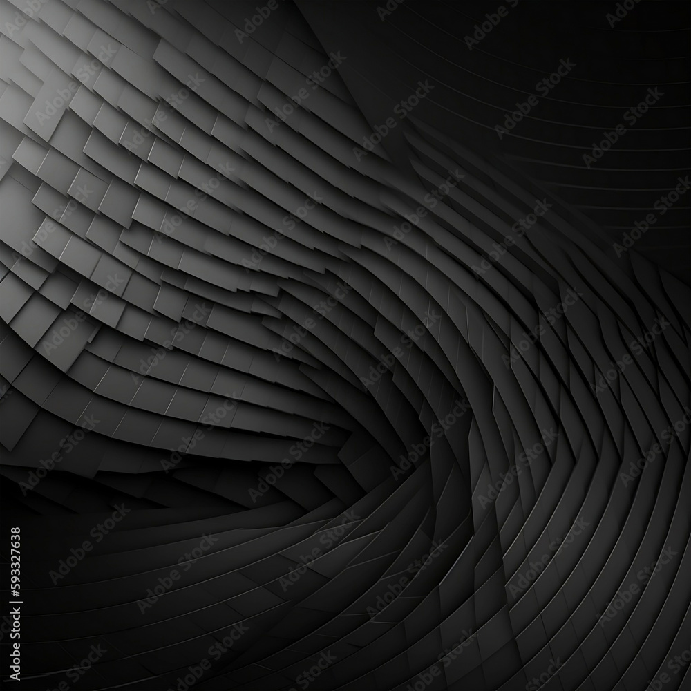Dark grey abstract modern background. AI generated Dark grey abstract modern background. AI generated