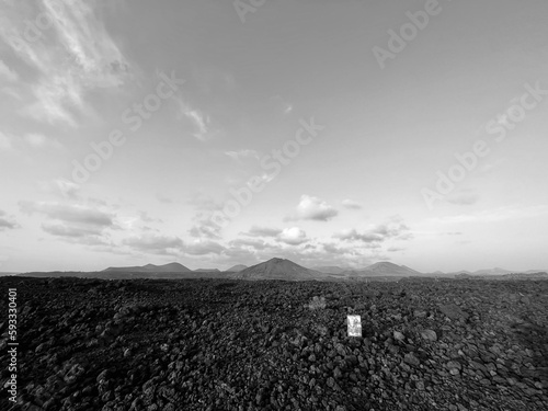 Volcano Landscape / Lanzarote / Canarias / Mountains / Volcanic
 photo