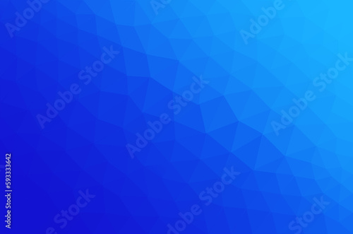 Abstract poly background blue style