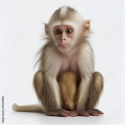 macaco branco e preto em close-up fotografia - puzzle online