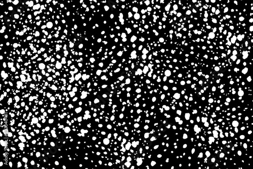 Premium background of white spots on a black background