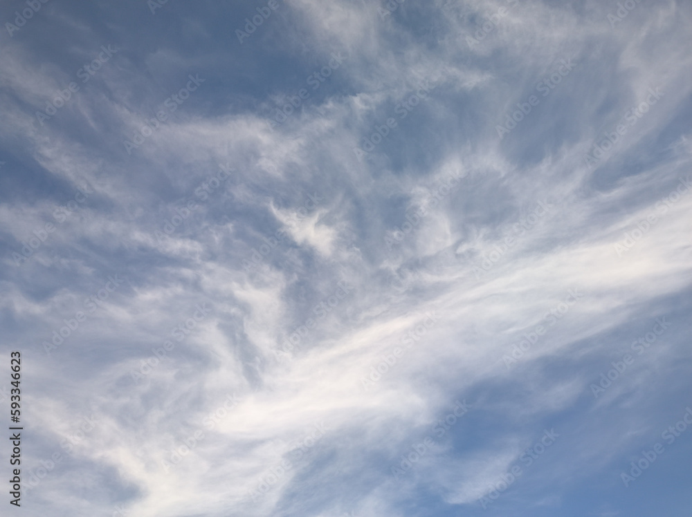 Cloud sword in the sky