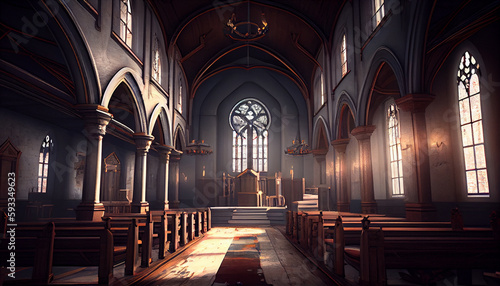 Orthodox Church interior © PaulShlykov