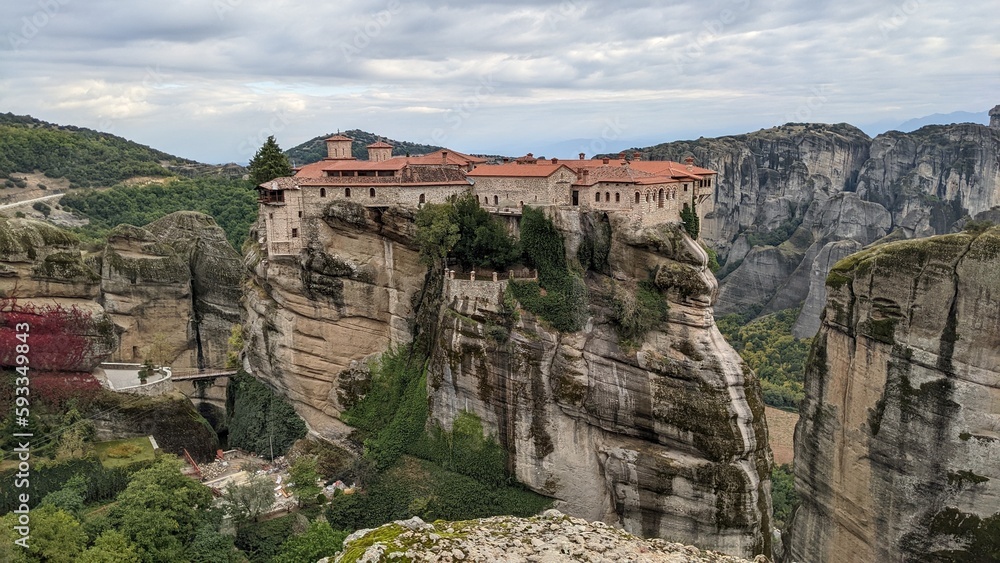 Fototapeta premium Meteora Kloster Griechenland