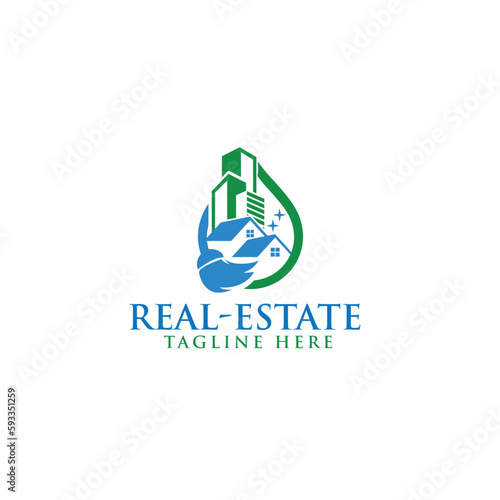 Home Cleaning Services Logo Design Vector
