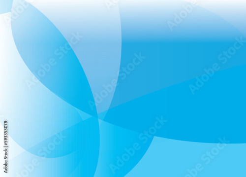 Blue abstract vector background with ellipse shaped elements