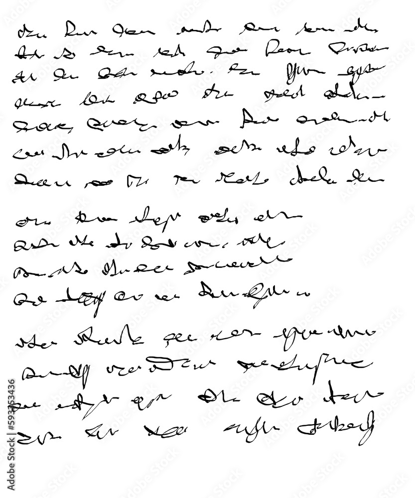 Abstract text. Imitation of a very old handwriting of an unknown language. Abstract text. Imitation of a very old handwriting of an unknown language.