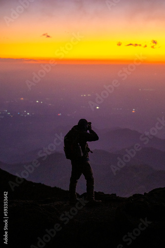 volcano landscape 