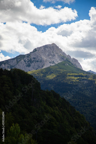 relief mountain top