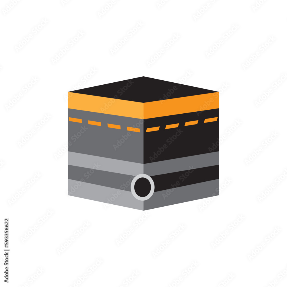 HOLY PLACE MECCA icon design template vector HOLY PLACE MECCA icon design template vector