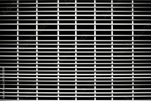 Elevate Your Space with Repeated Grid Design Black Metallic Wallpaper