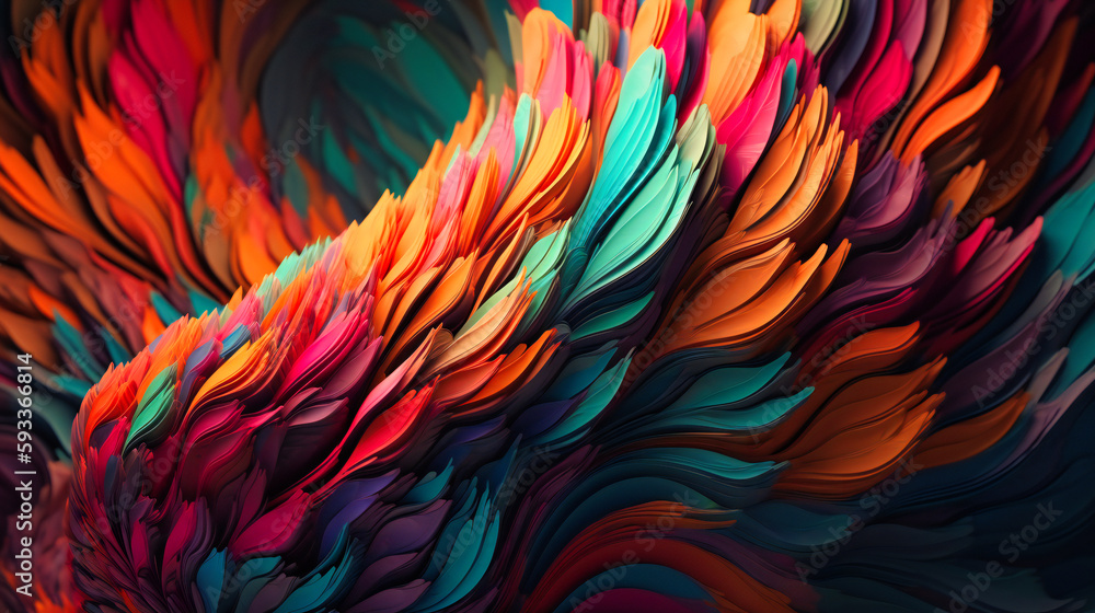 custom made wallpaper toronto digitalA close up image of a colorful abstract paper