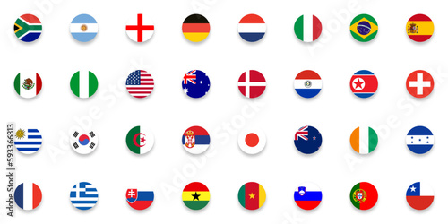 2010 world cup national flag
