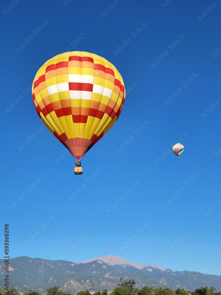 Fototapeta premium Hot Air Balloons in Colorado Springs