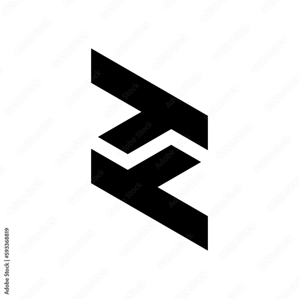 Letter TZ ZT TT monogram logo design Letter TZ ZT TT monogram logo design