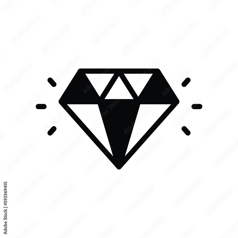 Diamond icons. Vector Design Stock illustration. Diamond icons. Vector Design Stock illustration.