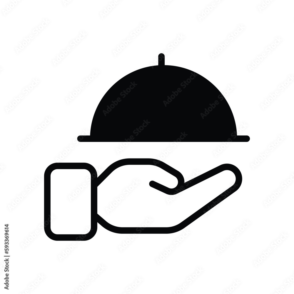 Dinner icons. Vector Design Stock illustration. Dinner icons. Vector Design Stock illustration.