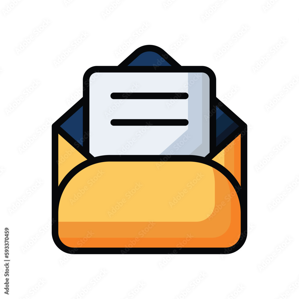 Invitation icons. Vector Design Stock illustration. Invitation icons. Vector Design Stock illustration.