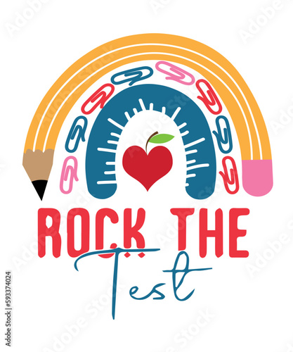 rock the test svg png bundle, you got this test day svg, Test Day svg png, testing day svg, last day of school svg, Testing, Teacher Svg