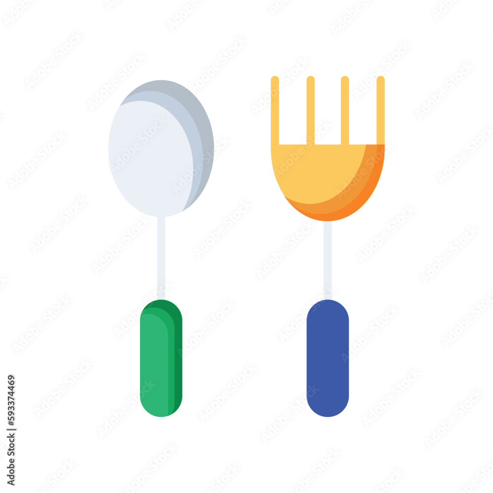 Fototapeta premium Wedding Food icons. Vector Design Stock illustration.