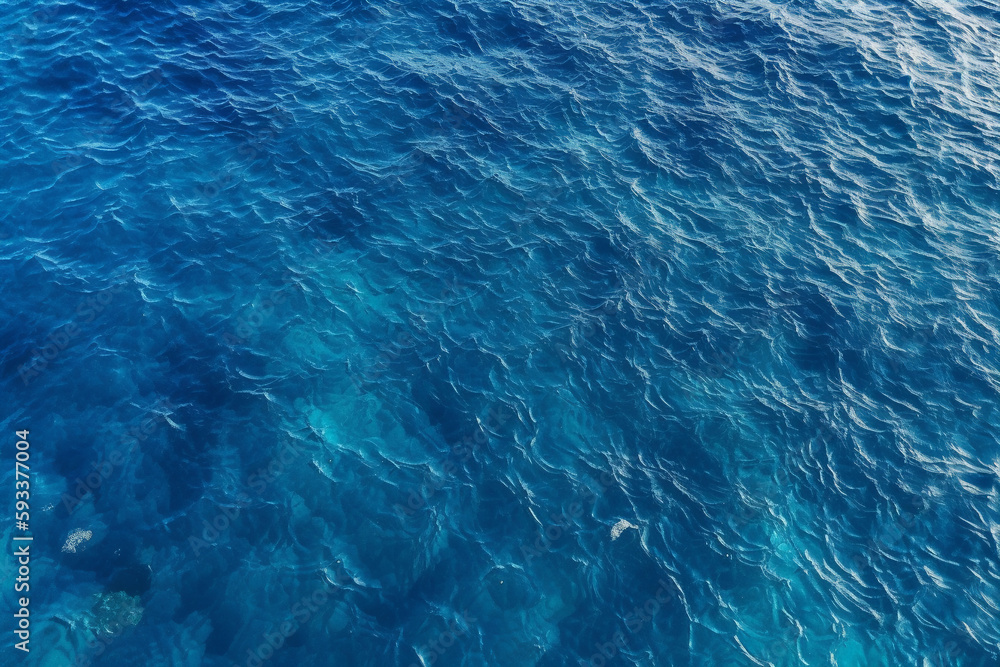 Obraz premium blue sea water texture