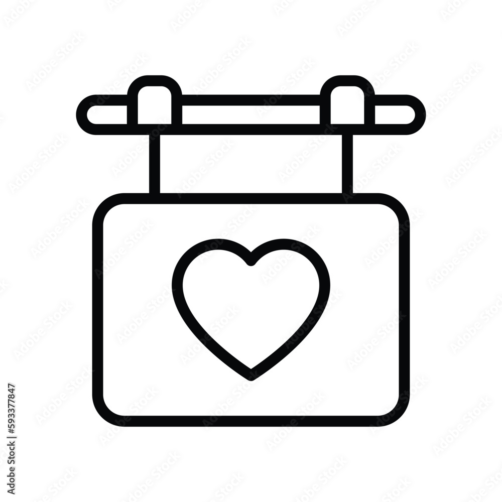 Love Sign icons. Vector Design Stock illustration. Love Sign icons. Vector Design Stock illustration.