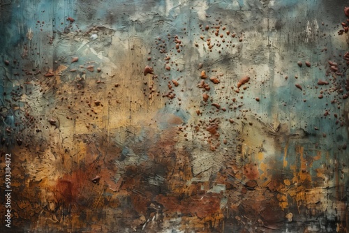 grunge texture background painted created with Generative AI technology