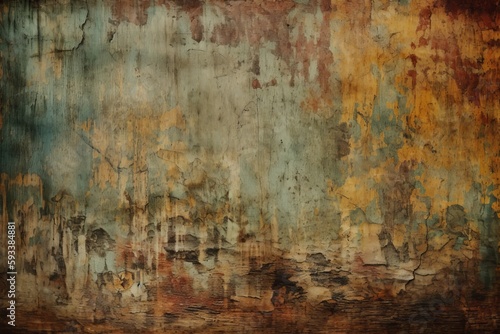 grunge texture background created with Generative AI technology