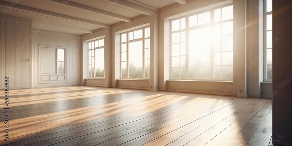 empty room with window, Created by AI generation, AI generative, Created with generative AI tools empty room with window, Created by AI generation, AI generative, Created with generative AI tools