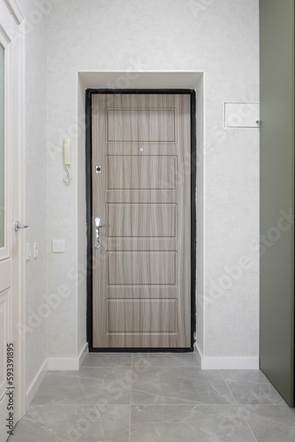 Entrance door inside the apartment interior © VP
