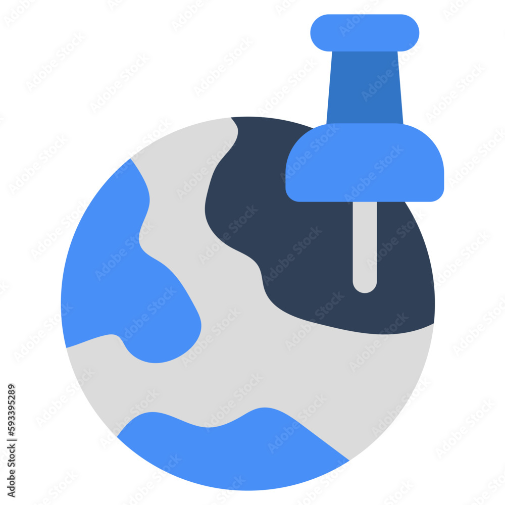 Premium design icon of global location Premium design icon of global location