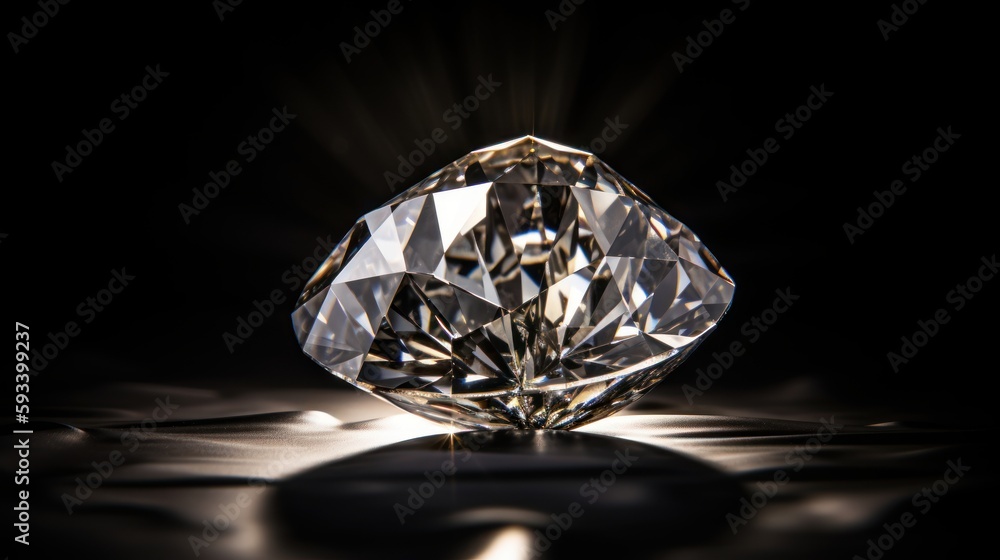 Radiant Cut Diamond with Brilliant Sparkle Radiant Cut Diamond with Brilliant Sparkle