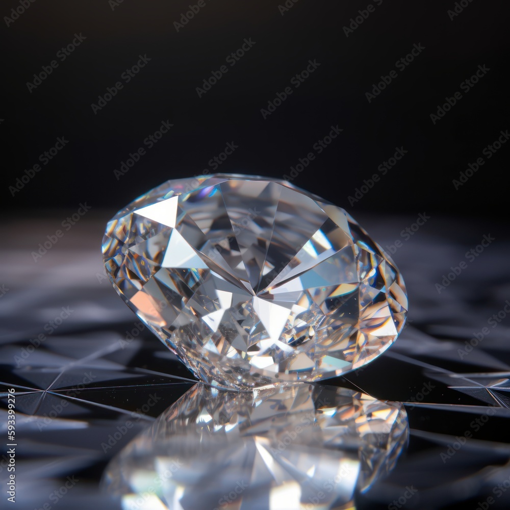 Radiant Cut Diamond with Brilliant Sparkle Radiant Cut Diamond with Brilliant Sparkle
