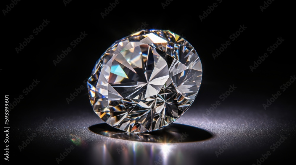 Radiant Cut Diamond with Brilliant Sparkle Radiant Cut Diamond with Brilliant Sparkle