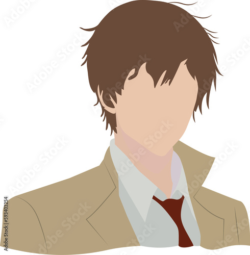 Fotografie Light Yagami Silhouette