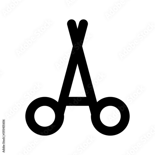 medical clamp icon