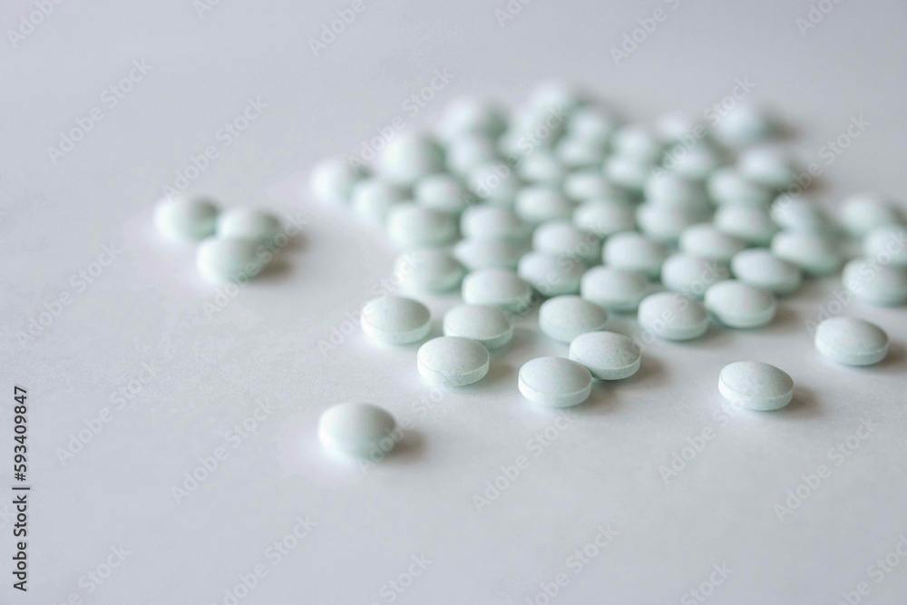 Images of blue-white pills and supplements Images of blue-white pills and supplements