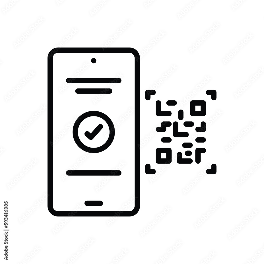 Black line icon for transactions Black line icon for transactions