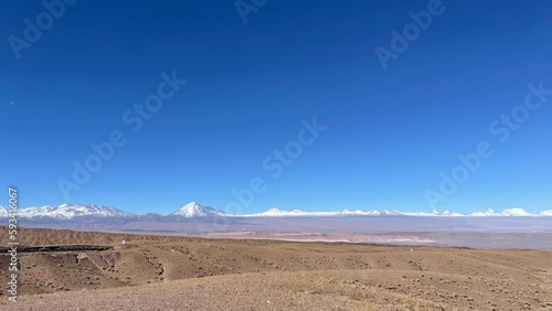 Landscape of San Pedro and the Andes 