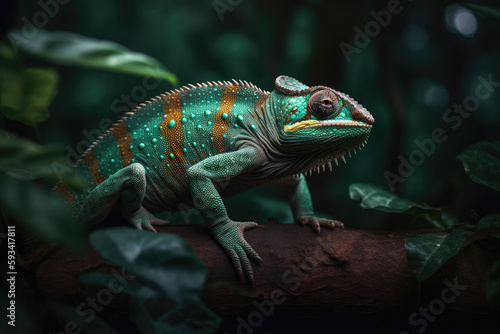 Chameleon - Generative AI © justagirl