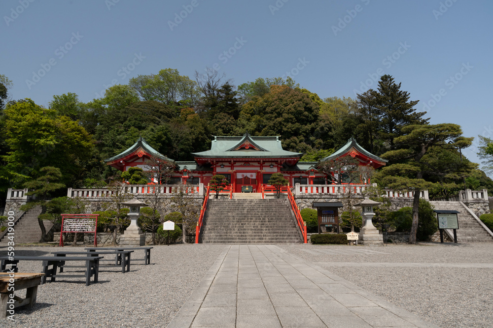 足利織姫神社　本堂
