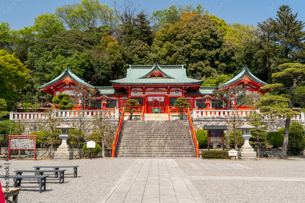 足利織姫神社　本堂