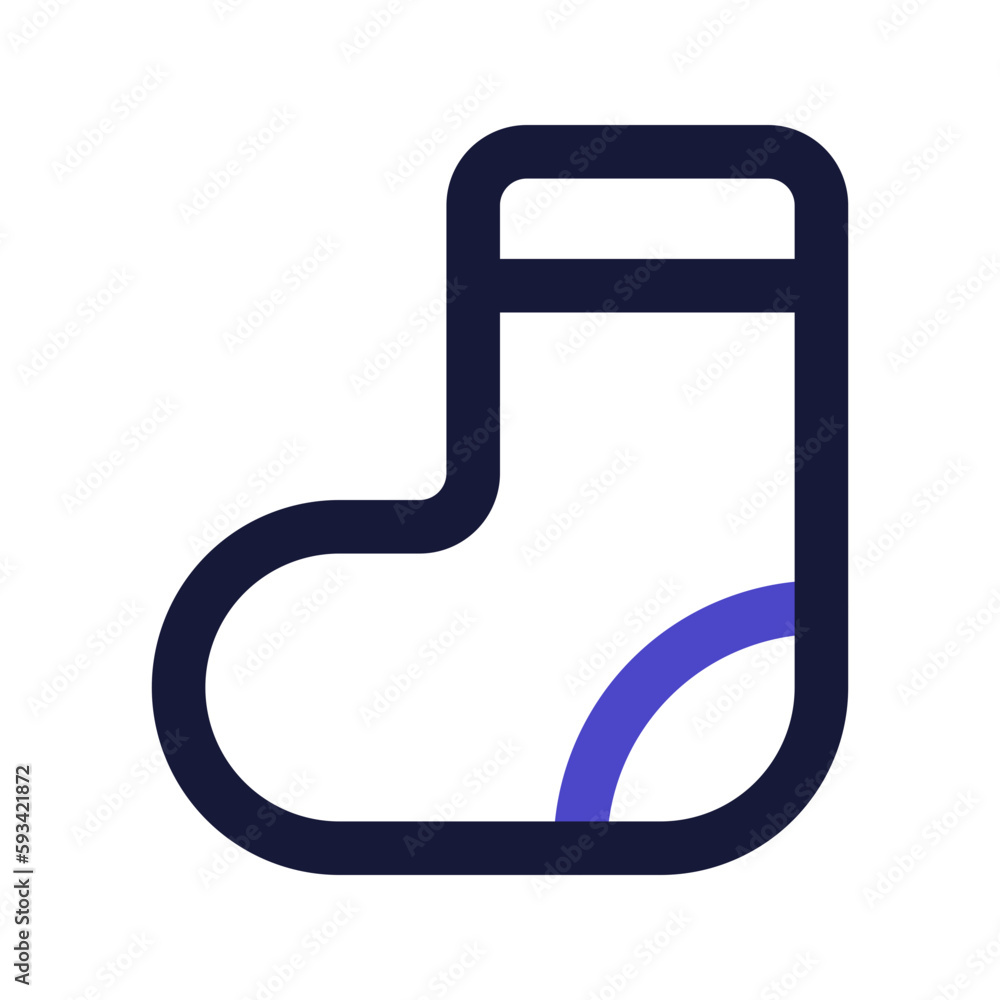socks line color icon socks line color icon