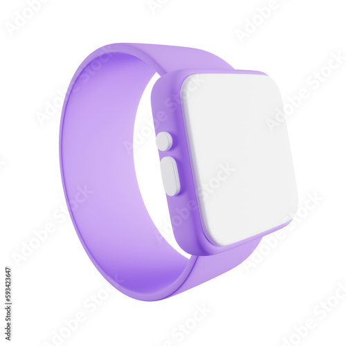 smart watch 3d icon