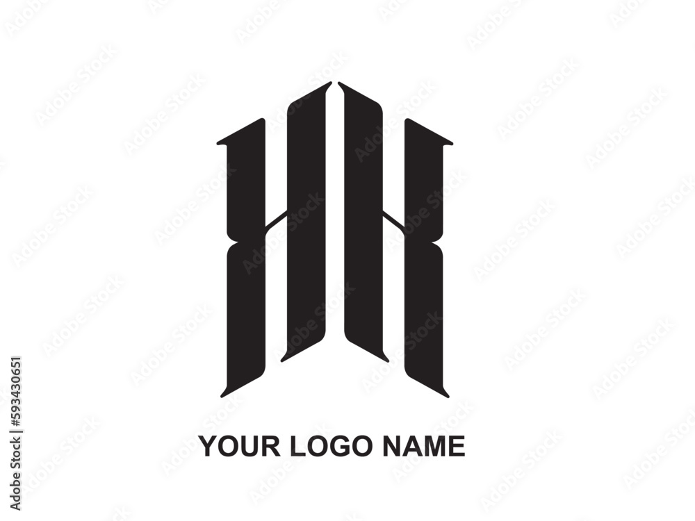 KK, K abstract letters logo monogram KK, K abstract letters logo monogram