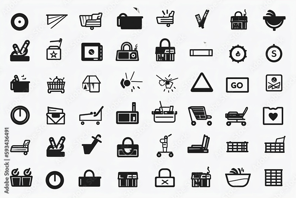 E-commerce and Online shopping Icons, Payment Icons, Checkout Icons E-commerce and Online shopping Icons, Payment Icons, Checkout Icons