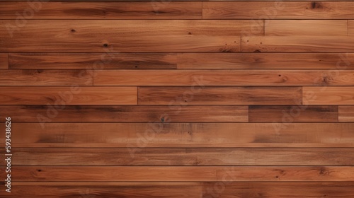 redwood planks background. Wooden texture ,Generative AI