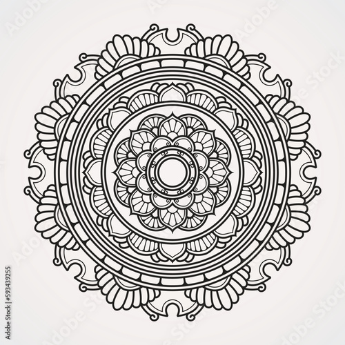 Photography suitable for henna, tattoos, photos, coloring books