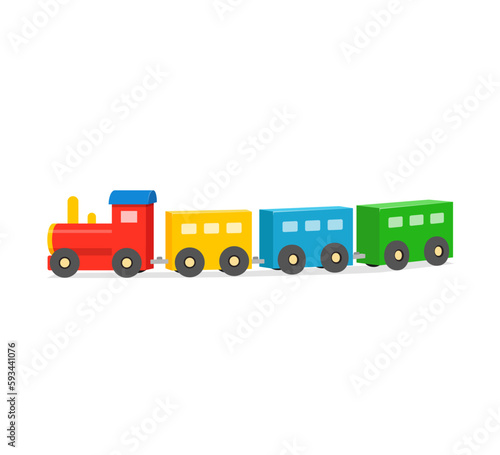 train toy made from plastic with good quality
